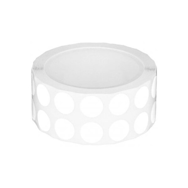 Diversified Biotech Tough-Spots, 1/" Dia, White, 1000/pk, 1000PK 247129 - main